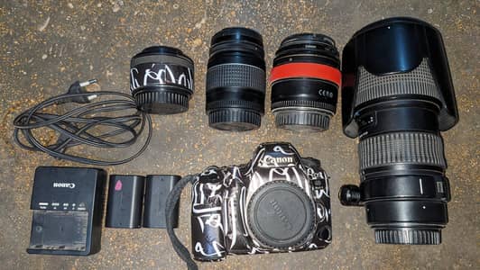 canon 6d mark 2 with accessories