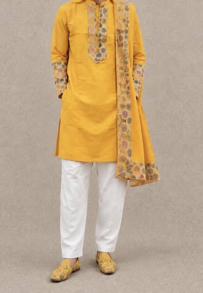 Kurta Pajama with Shawl