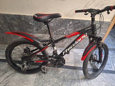 Geared Bicycle | Dual Disc Brakes | Front Shocks