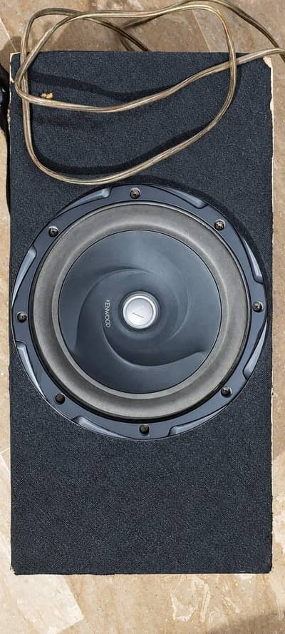 woofer 12 inch Kenwood with box