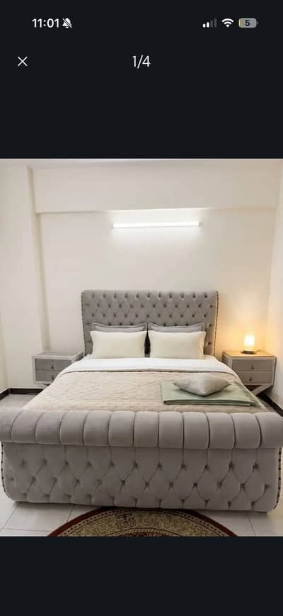 King size bed bedset for sale with sofa