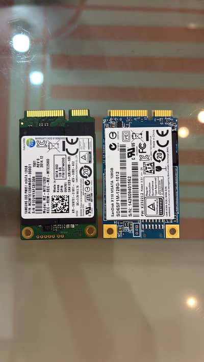 Samsung and ScanDisk mSATA 128GB Germany