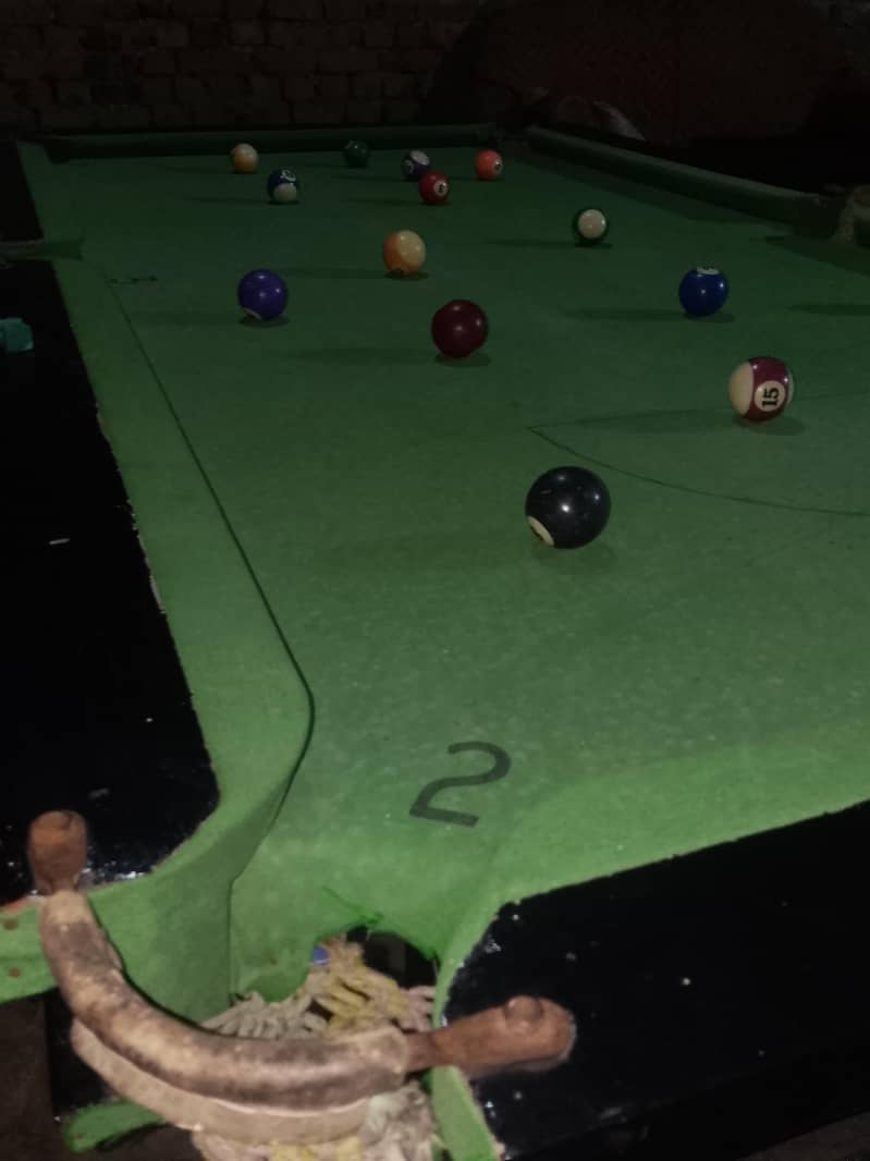 snooker table 1
