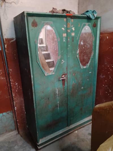 02 door iron Almari for sale