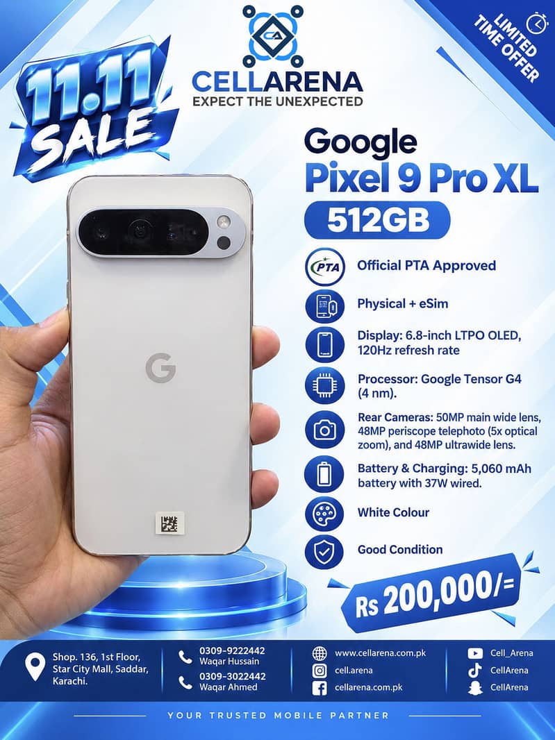 Google Pixel 9 9 Pro XL - CELLARENA - Mobile Phones - 1104234280