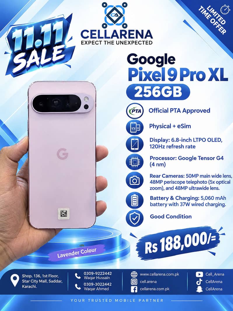 Google Pixel 9 9 Pro XL - CELLARENA - Mobile Phones - 1104234280