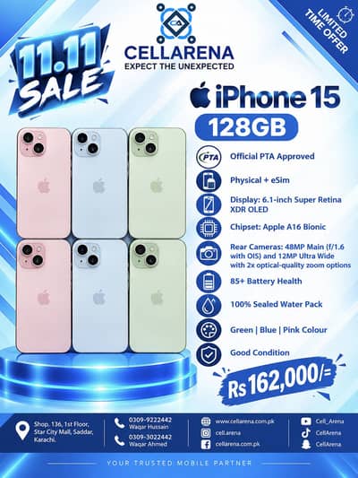 APPLE IPHONE 15 - CELLARENA