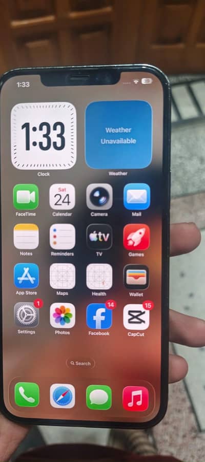 Title: iPhone 12 Pro Max 256GB Black Non-PTA | Battery Health 73%
