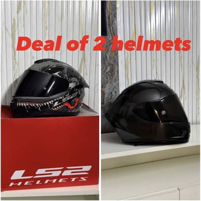 Deal of 2 helmets / read full description