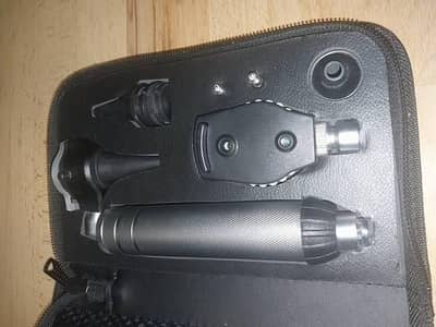 Otoscope for ear and eye examinations.