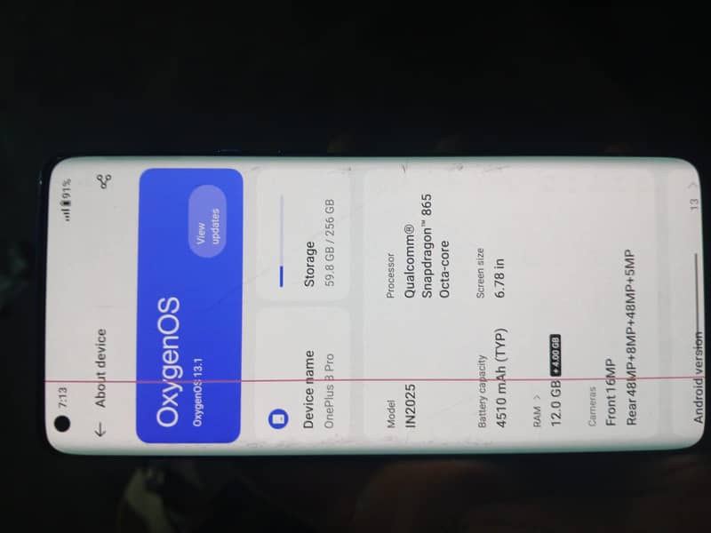 One Plus 8 Pro 6