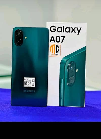 Samsung A07 5G 6GB 128GB Box Charger Complete
