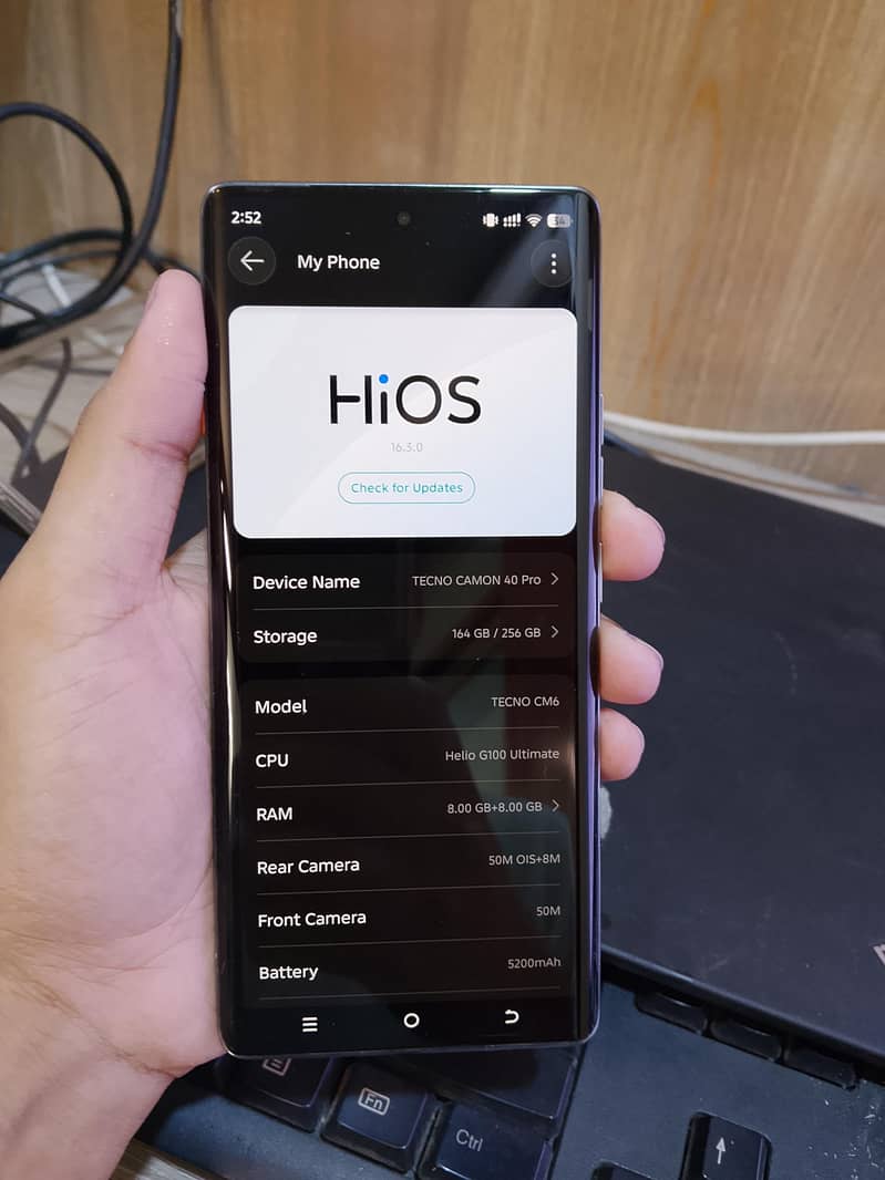 Tecno CAMON 40 Pro 3