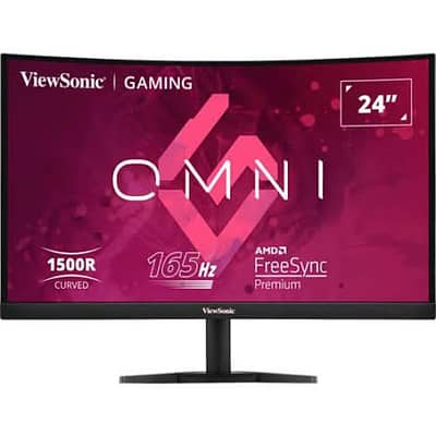 View Sonic VX2468-PC-MHD 24-Inchs Curved 165Hz 1Ms Gaming Monitor
