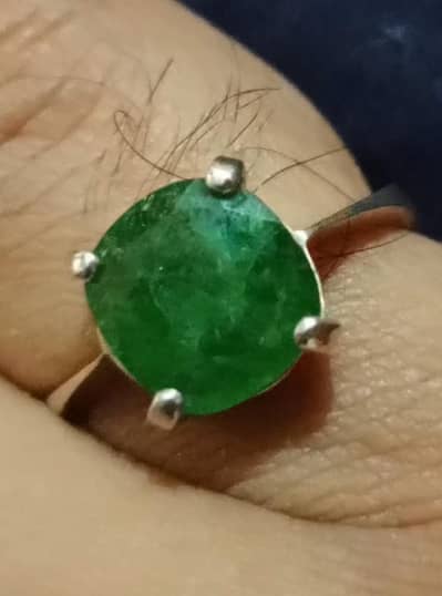 Tsavrite Garnet 4 cerat Ring