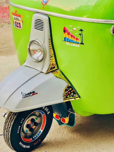 New Asia rickshaw for sale totally restored
