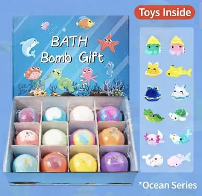 Bath Ball Gift Set - Inside Toys - 1 Pc