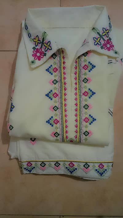 brand new stich 2 pieces suite farshi shalwar