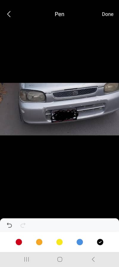 ALTO VXR JAPANI BUMPER & FRONT LIGHTS