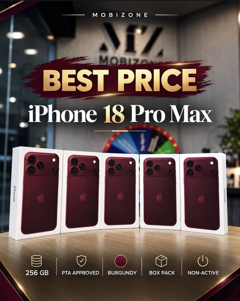 Apple iPhone 18 Pro Max 0