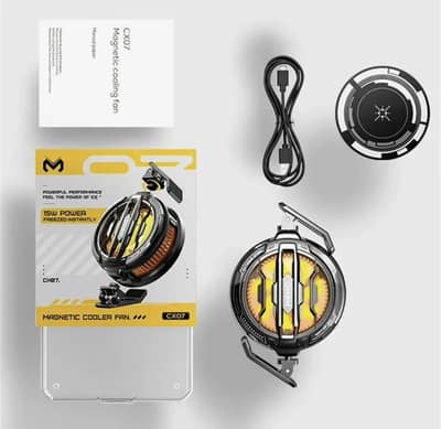 Magnetic Mobile Cooling Fan – Phone Cooler for Gaming & Heat Control