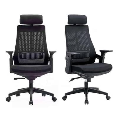 Executive Home & Office Mesh Chair - Black