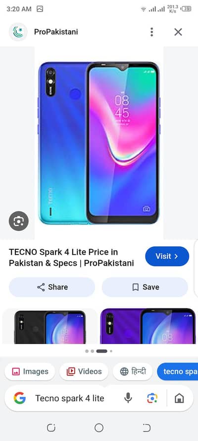 Tecno Spark 4 Lite
