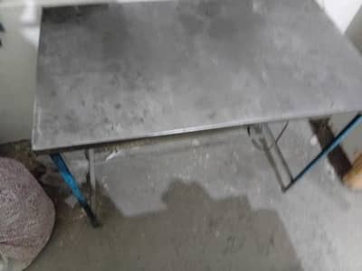 steel table for hotel purpose
