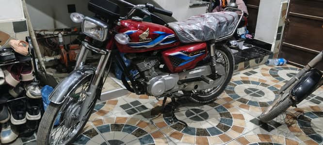 honda cg 125 2024 10 out of 10 condition