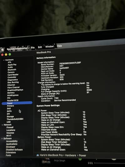 Macbook Pro 2019 16 inch