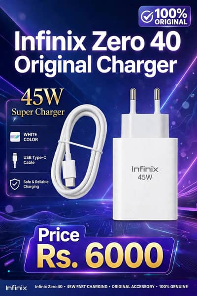 inifinix 45w original charger