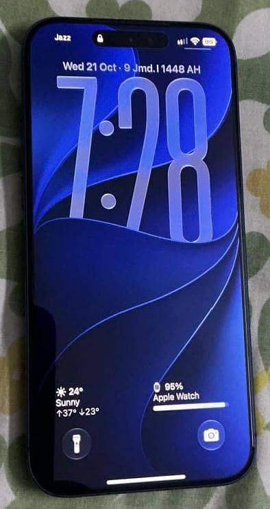 Apple iPhone 17 Pro Max Blue 256GB PTA Approved