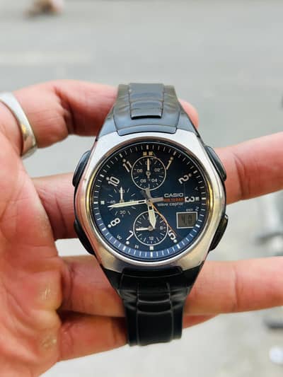 100% Original New Casio Solar Tough Strap Watch10/10 Condition withBox