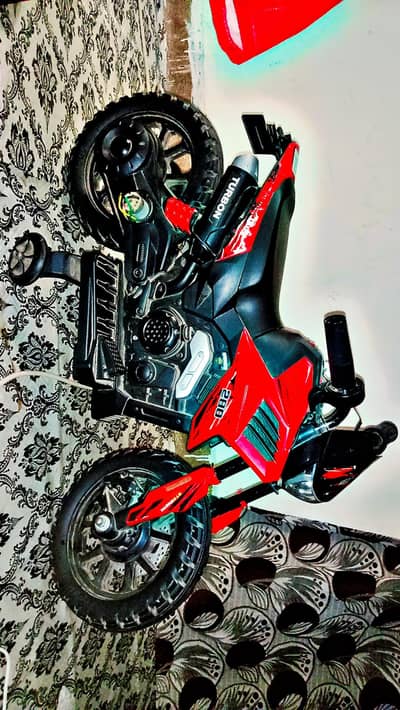 Kids Electric Heavy Bike for Sale – Red & Black