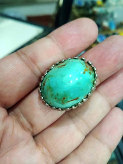 Hussaini Feroza Ring Meta Ring / 0321-3205000