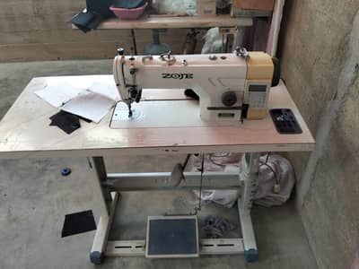 ZOJE Industrial Sewing Machine with Servo Motor  Behtareen Halat