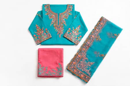 Ladies Lawn Suit 3 Piece