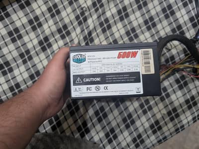 cooler master 500 watt power supply