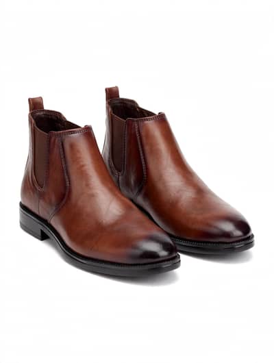 Men Brown Boots For Winter - Size 40 to 44 - New