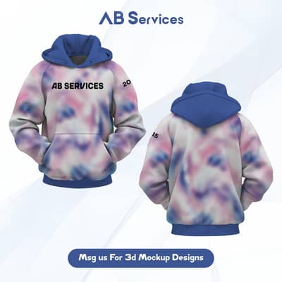 3D Sportswear Mockup Design Service