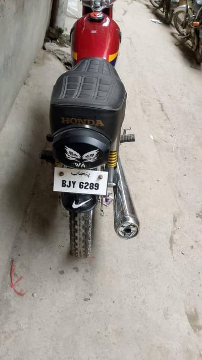 Honda 125 2010 model all ok ha koi bi ishu nhi ha