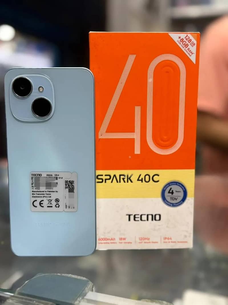tecno spark 40c 1