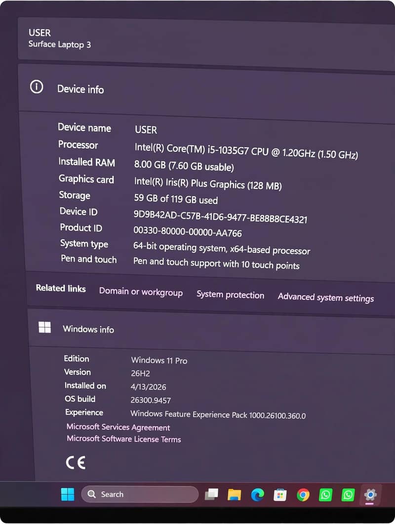 Microsoft Surface 3 0