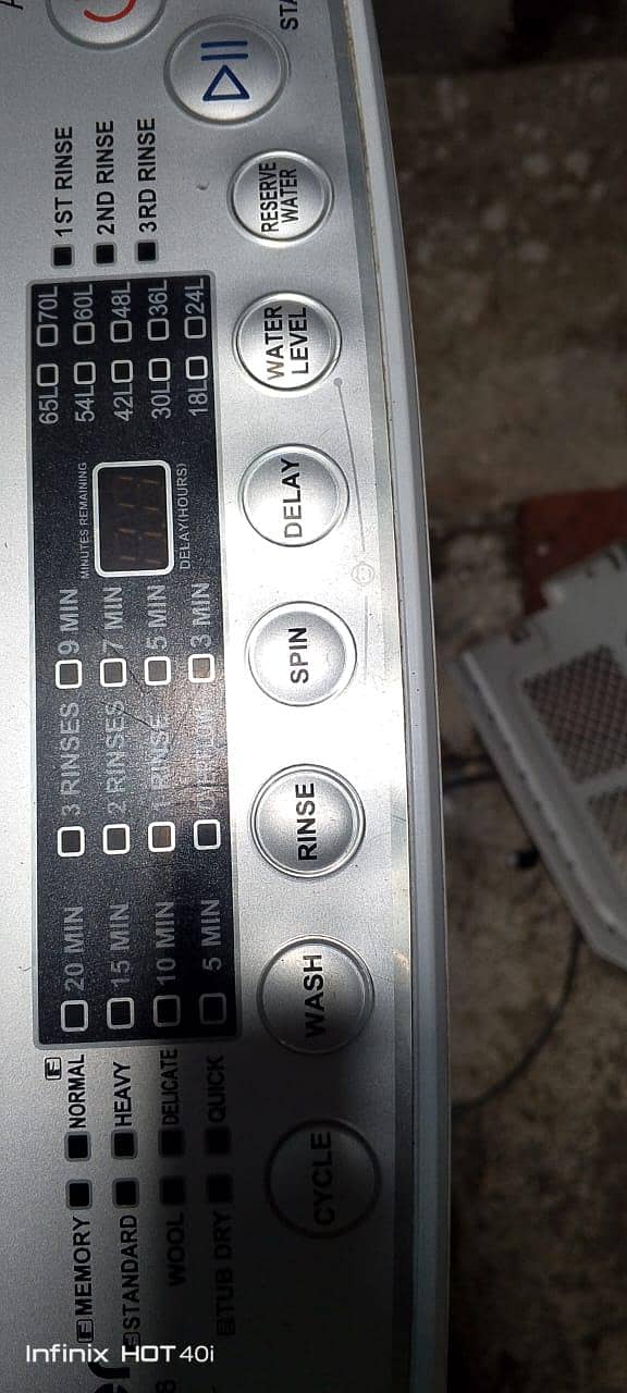 Haier full automatic machine top loaded 2