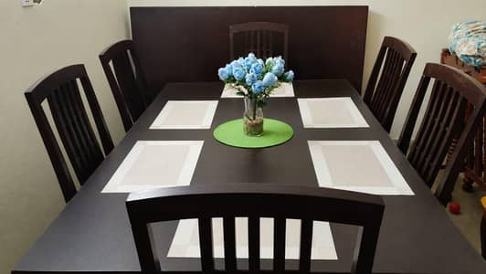 6 Seater Dinning Table Set
