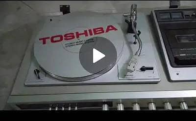Toshiba turntable record player SM_3200