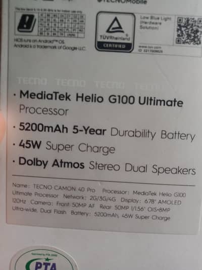 Neat&Clean. Water Pack no open no repair box charger available.