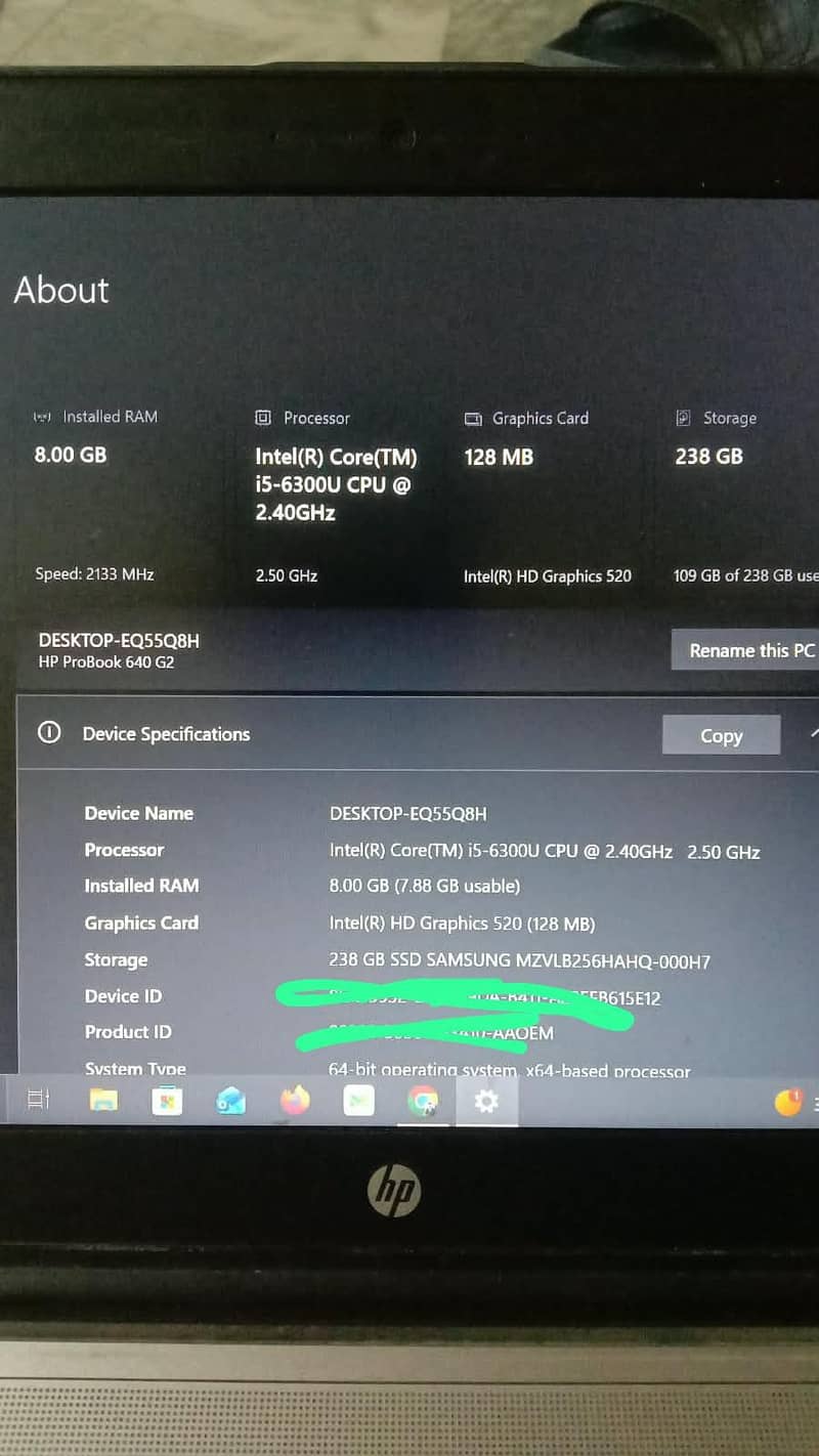 HP laptop 2