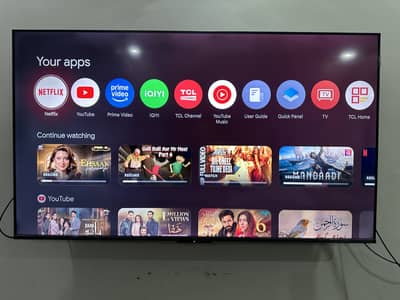 tcl 50" qled led