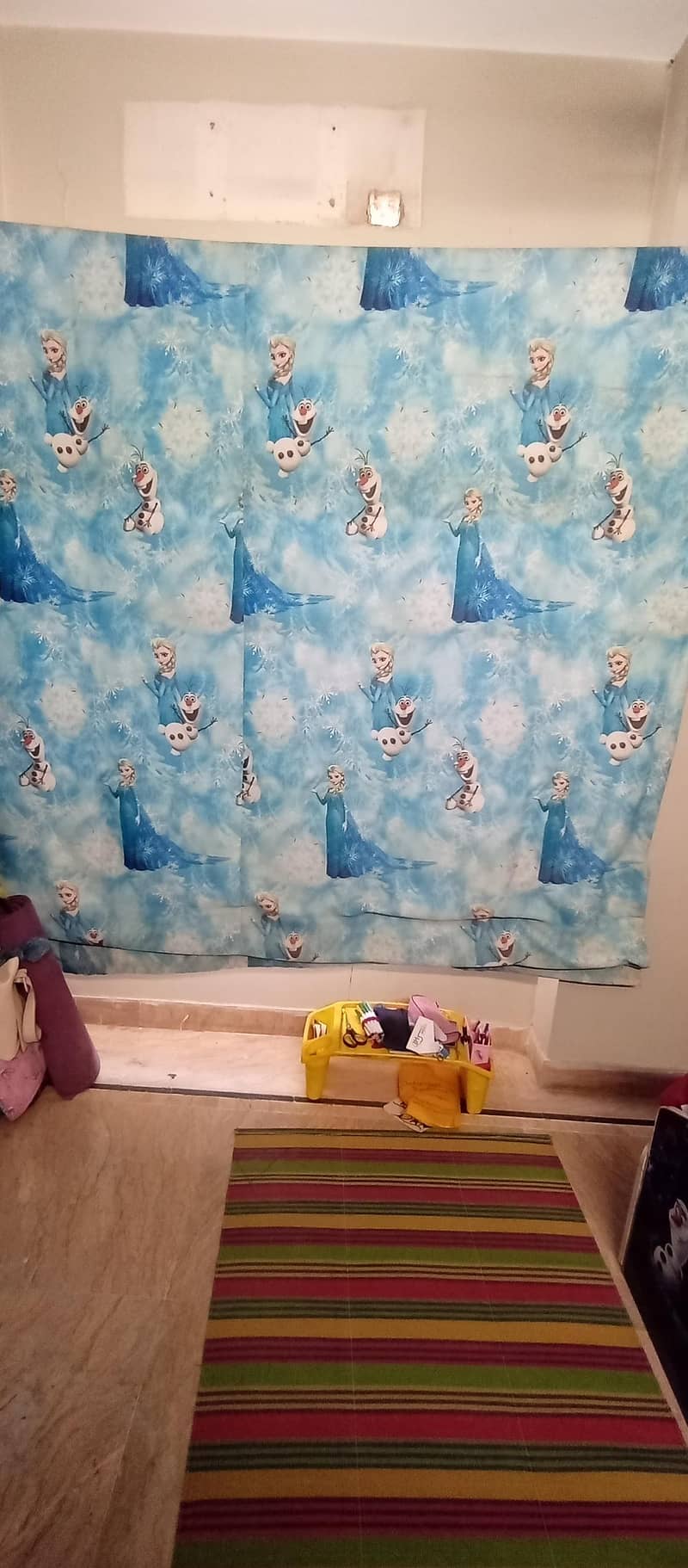 kids bed set elsa theme 1